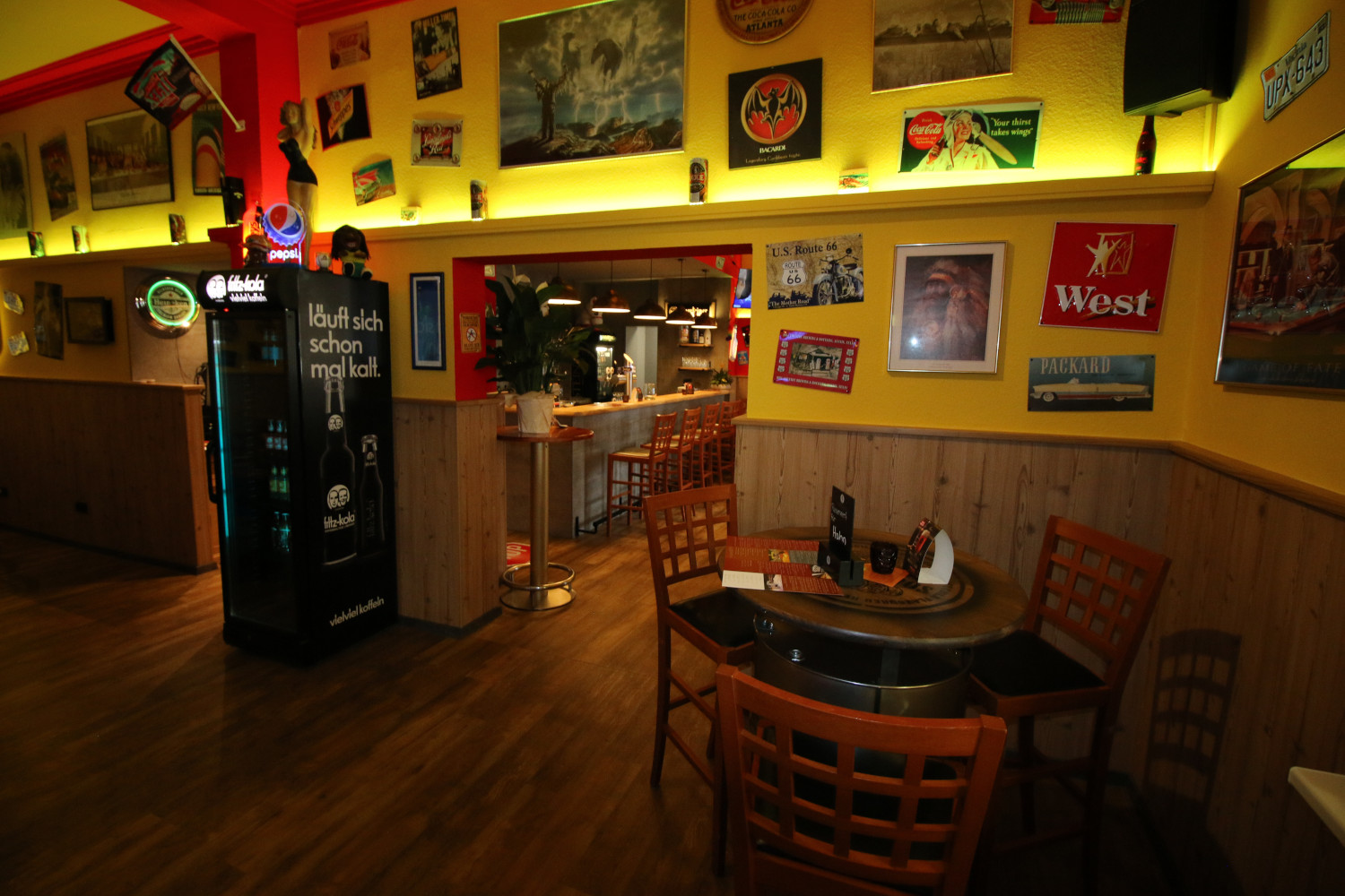 Restaurant und Theke